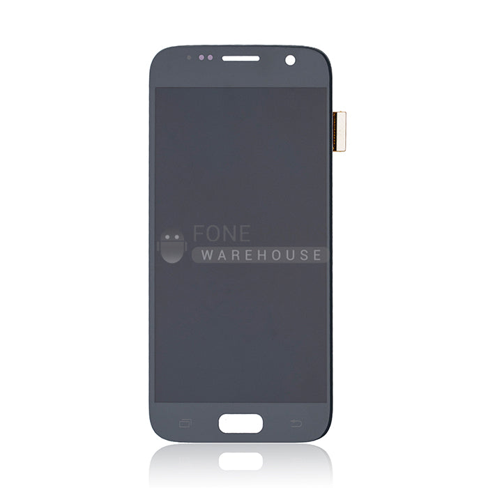 For Galaxy S7 (G930) Replacement LCD Screen Digitizer Assembly [Refurbish] [Black] [Without Frame]