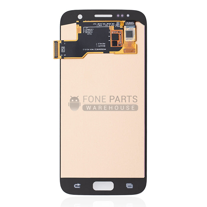 For Galaxy S7(G930) Replacement LCD Screen With Frame [Refurbish] [Silver]