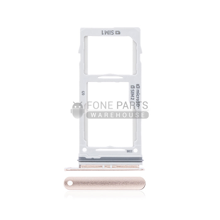 For Galaxy S9 (G960) / S9 Plus (G965)  Sim Tray with SD card slot in [Gold]