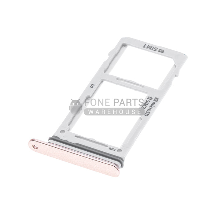 For Galaxy S9 (G960) / S9 Plus (G965)  Sim Tray with SD card slot in [Gold]