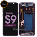 For Galaxy S9 (G960) LCD Screen With Touch Digitizer and Frame [Pulled Out] [PURPLE]