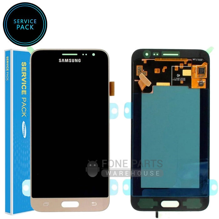 For Galaxy (J320) LCD Screen With Touch Digitizer Assembly (Genuine Service Pack) [Gold]