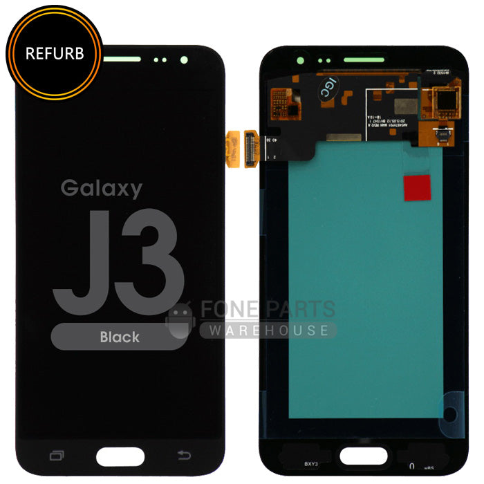 For Galaxy (J320) Replacement LCD Screen With Touch Digitizer Assembly (Original-Refurbish) [Black]