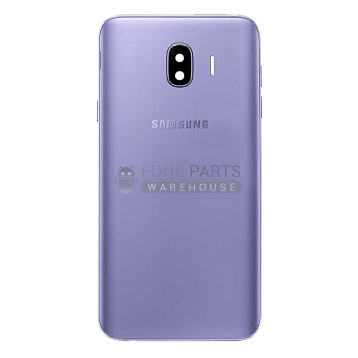 For Galaxy (J400) Replacement Middle Bezel Housing Center Frame With Buttons Keys + Glue [Violet]