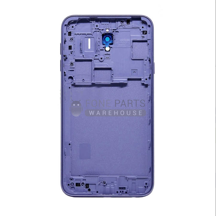 For Galaxy (J400) Replacement Middle Bezel Housing Center Frame With Buttons Keys + Glue [Violet]