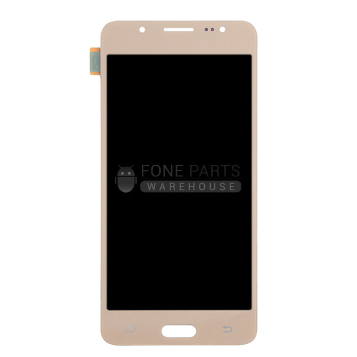 For Galaxy (J510) LCD Screen With Touch Digitizer Assembly (Genuine Service Pack) [Gold]