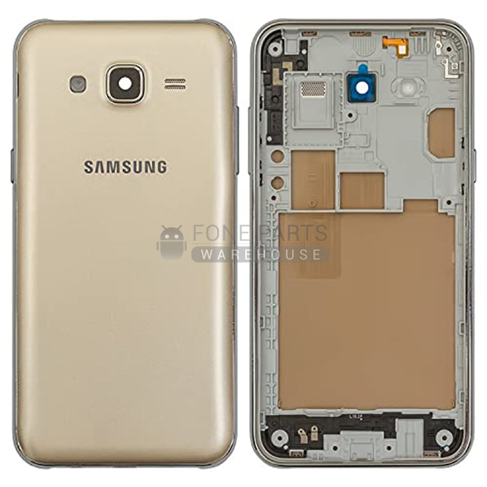 For Galaxy (J700) Replacement Middle Bezel Back Housing Lin [Gold]