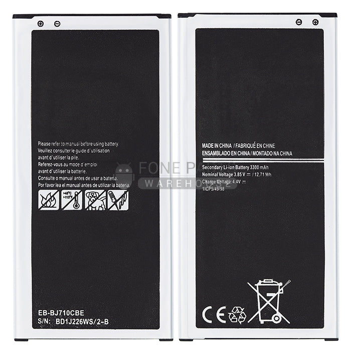 For Galaxy (J710) Replacement Battery [Assemble With Original IC]