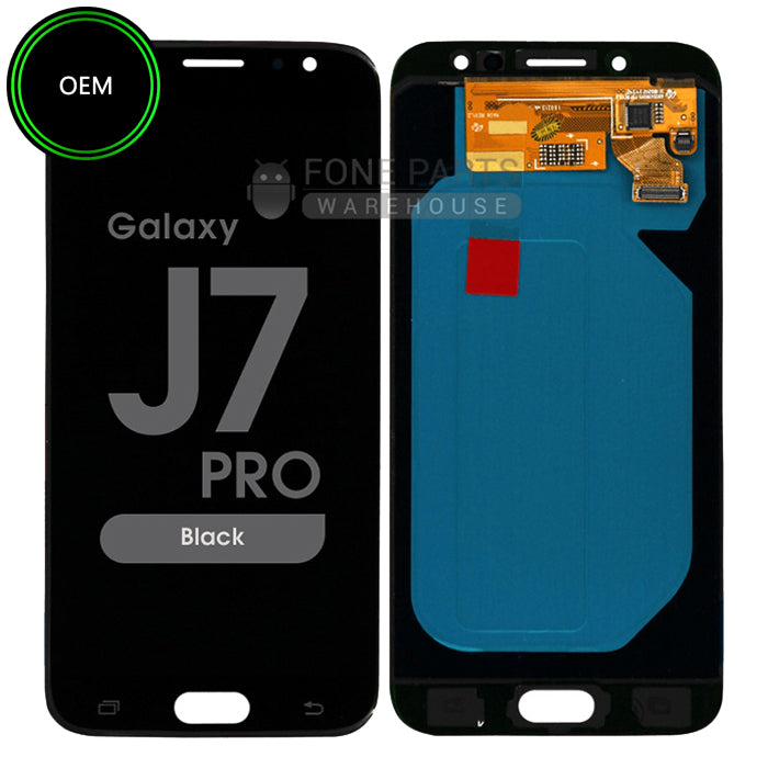 For Galaxy (J730) Replacement LCD Screen Digitizer Assembly [OEM] [Black]