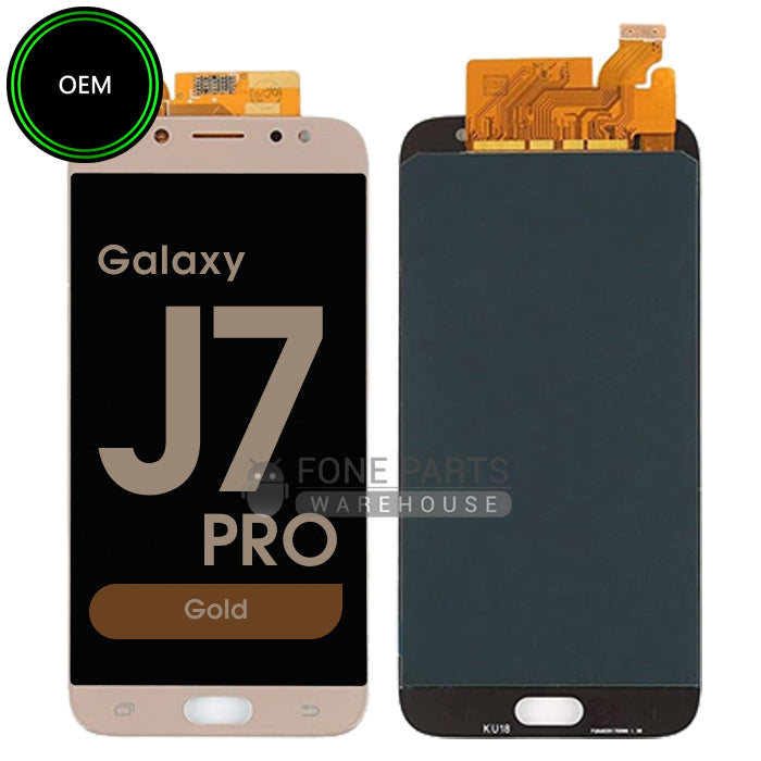 For Galaxy (J730) Replacement LCD Screen Digitizer Assembly [OEM] [Gold]