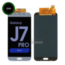 For Galaxy (J730) Replacement LCD Screen Digitizer Assembly [OEM] [Silver / Light Blue]