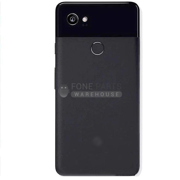 For Google (Pixel 2 XL) Replacement Complete Battery Back Cover Housing [Black]