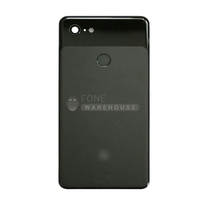 For Google (Pixel 3) Replacement Battery Back Cover [Black]