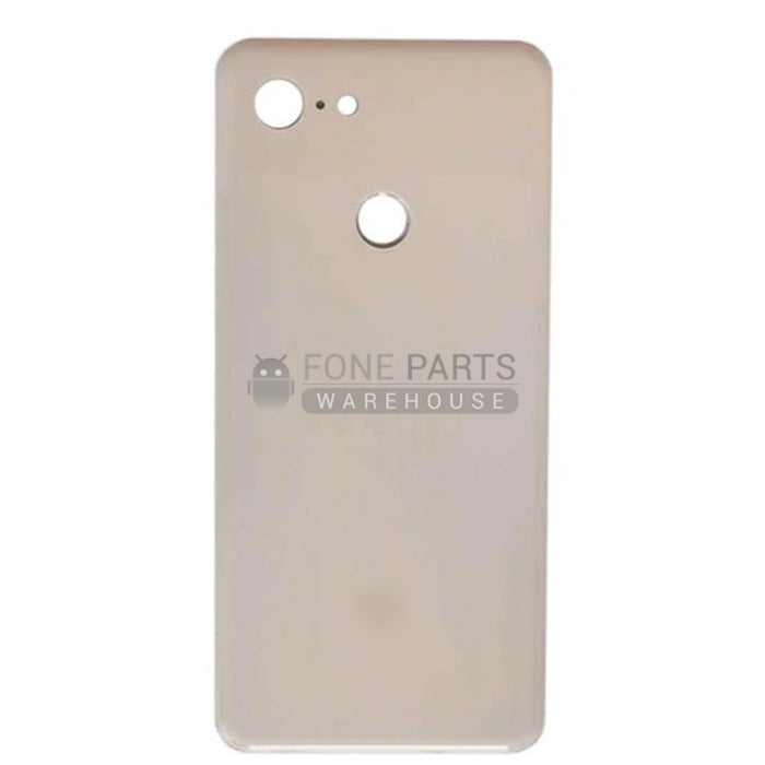 For Google (Pixel 3) Replacement Battery Back Cover [Pink]