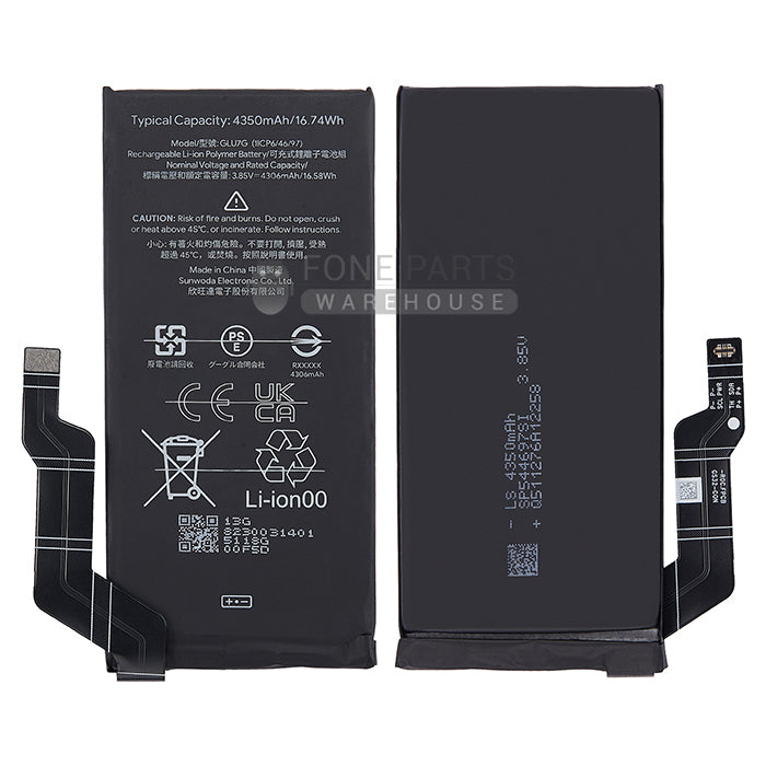 For Google Pixel 6A Replacement Battery [Assemble with [Original IC]