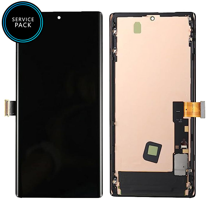 For Google (PIXEL 6 PRO) Lcd with Touch Digitizer Assembly in (Black) [Service Pack]