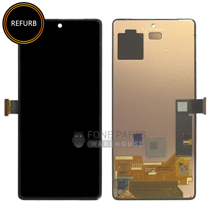 For Google (PIXEL 7) Lcd with Touch Digitizer Assembly in (Black) [Original-Refurbished]