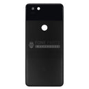 For Google (Pixel 2 XL) Replacement Battery Back Cover Housing With Parts [Black] [Genuine]