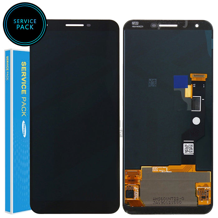 For Google (Pixel 3A XL) Complete Lcd with Digitizer Assembly in [Black] [Service pack]