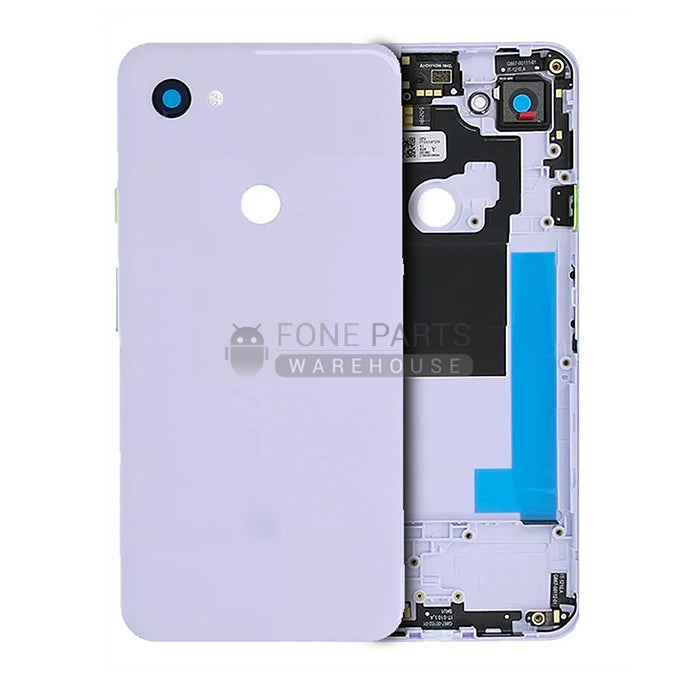 For Google (Pixel 3A XL) Replacement Battery Back Cover housing [Purple]