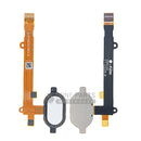 For Motorola Z2 Play Home Fingerprint Sensor Scanner Touch ID Flex [White]