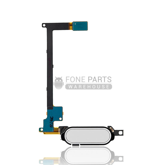 Galaxy Note 4 Home Button With Flex [White]