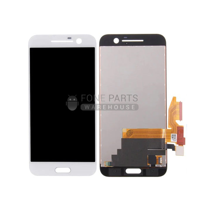 For HTC One M10 Replacement Lcd with Touch Digitizer Assembly in [White]