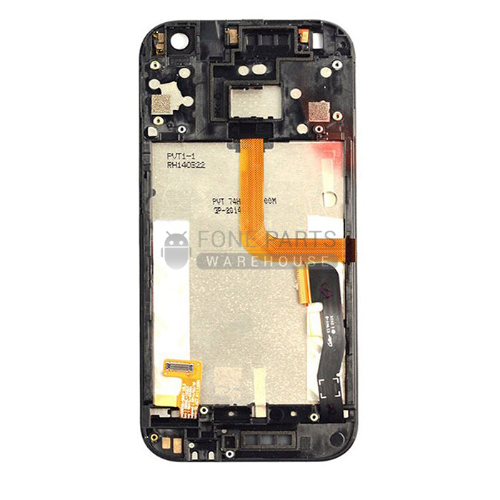 For HTC One M8 Mini 2 Replacement Complete Lcd with Digitizer and frame Assembly in [Black]