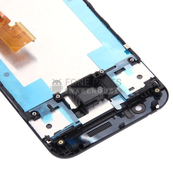 For HTC One M9 Replacement Lcd with Digitizer and frame Assembly in [Black]