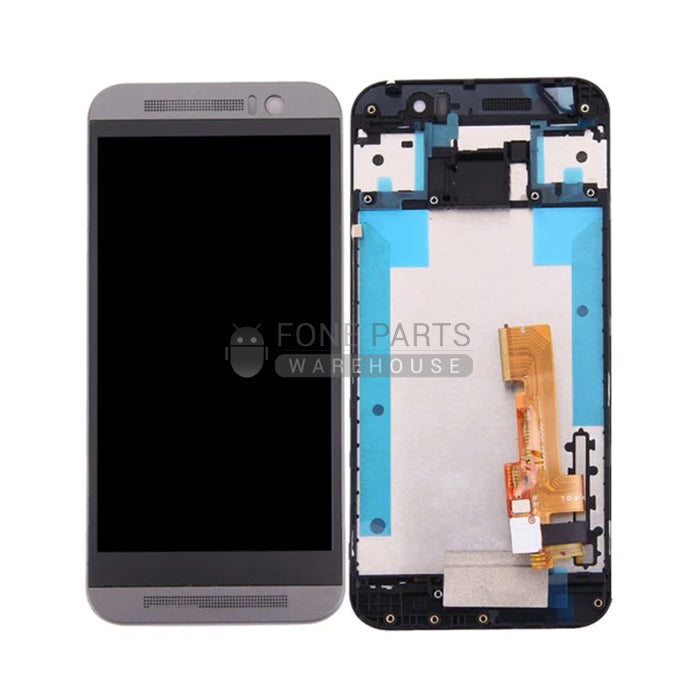 For HTC One M9 Replacement Lcd with Digitizer and frame Assembly in [Black]