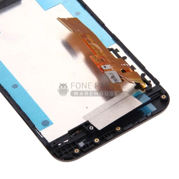 For HTC One M9 Replacement Lcd with Digitizer and frame Assembly in [White]