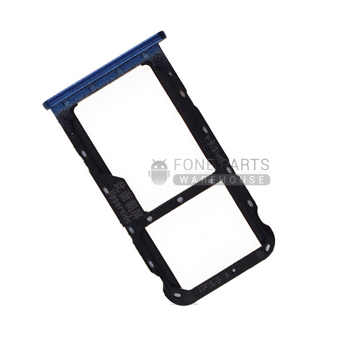 For Honor 10 Lite Replacement Sim Card Tray Holder [Blue]