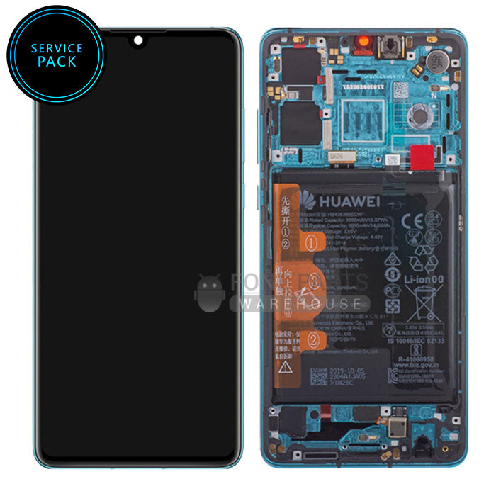 For Honor 10 Replacements LCD Screen Digitizer With Frame (Service Pack) [Blue]