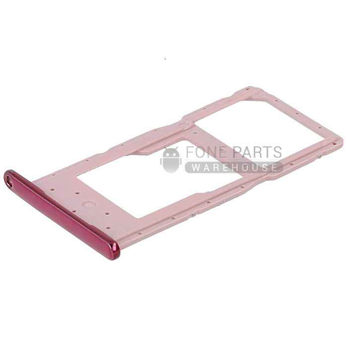 For Honor 20 Lite Replacement Sim Card Tray Holder [Red]