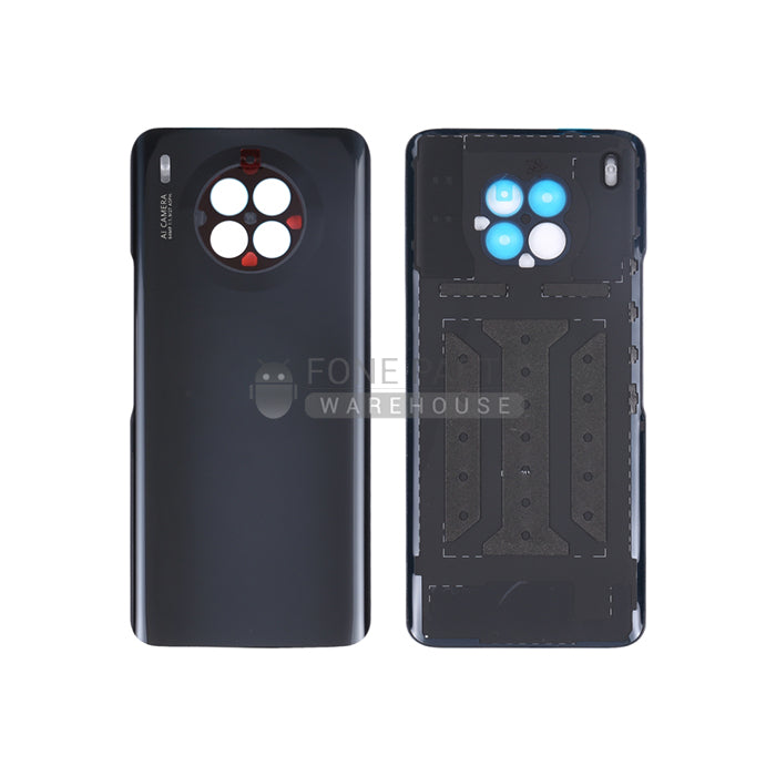 For Honor 50 Lite Replacement Battery Back Cover With Sticker [Midnight Black]