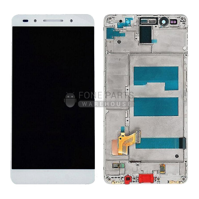 For Honor 7 Replacement Lcd Screen with Touch Digitizer Assembly in [White]