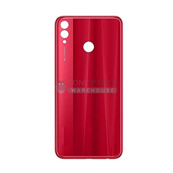 For Honor 8X Replacement Battery Back Cover [Red]