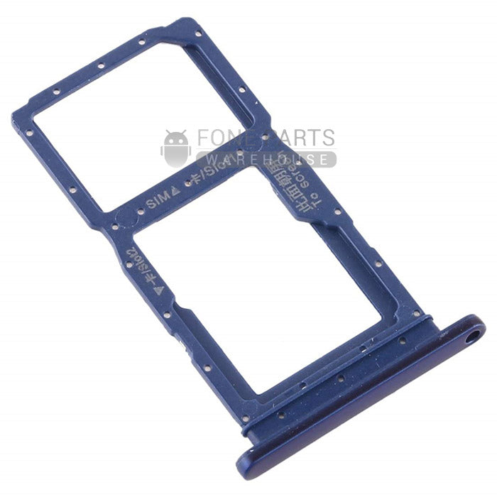 For Honor 9x Replacement Sim Card Tray [Blue]