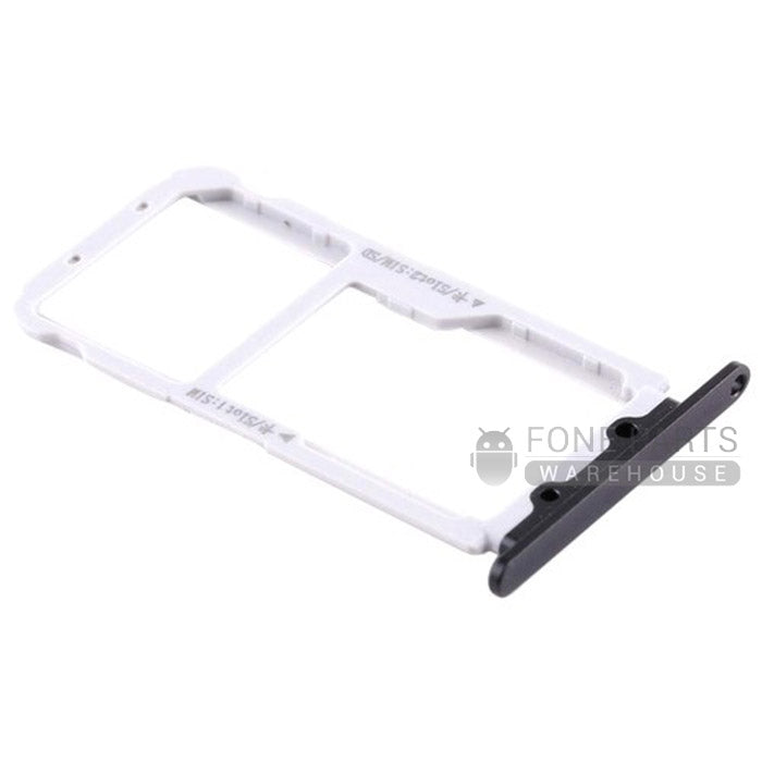 For Honor V10 Replacement Sim Card Holder Tray [Black]