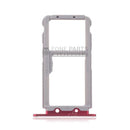 For Honor V10 Replacement Sim Card Tray [Grey Charm Red]