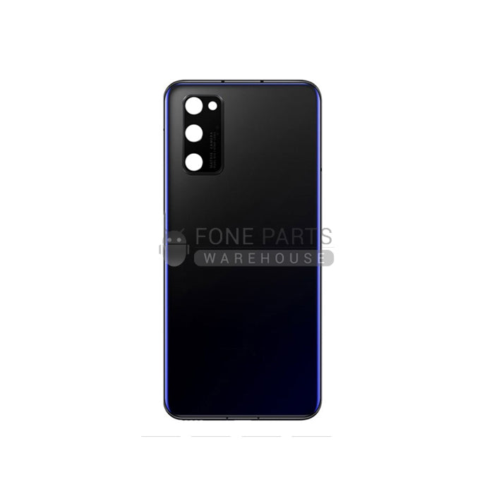 For Honor V30 Pro Replacements Battery Back Cover With Lens [Galaxy Black]