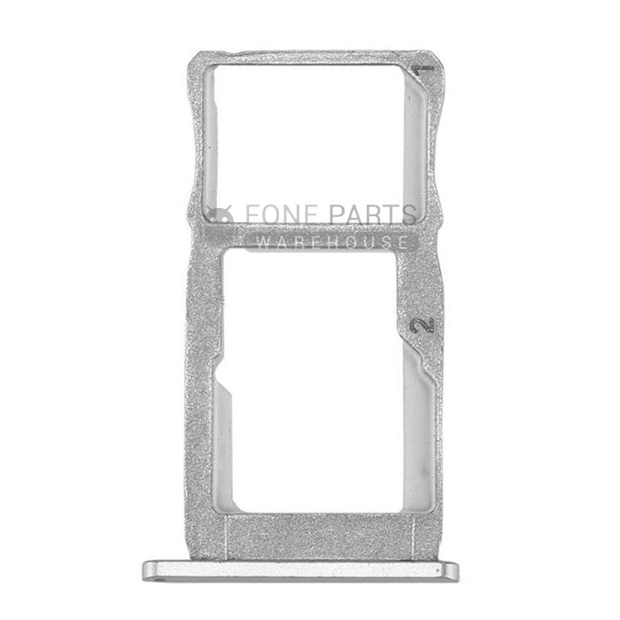 For Honor V8 Replacement Sim Card Tray [White/Silver]