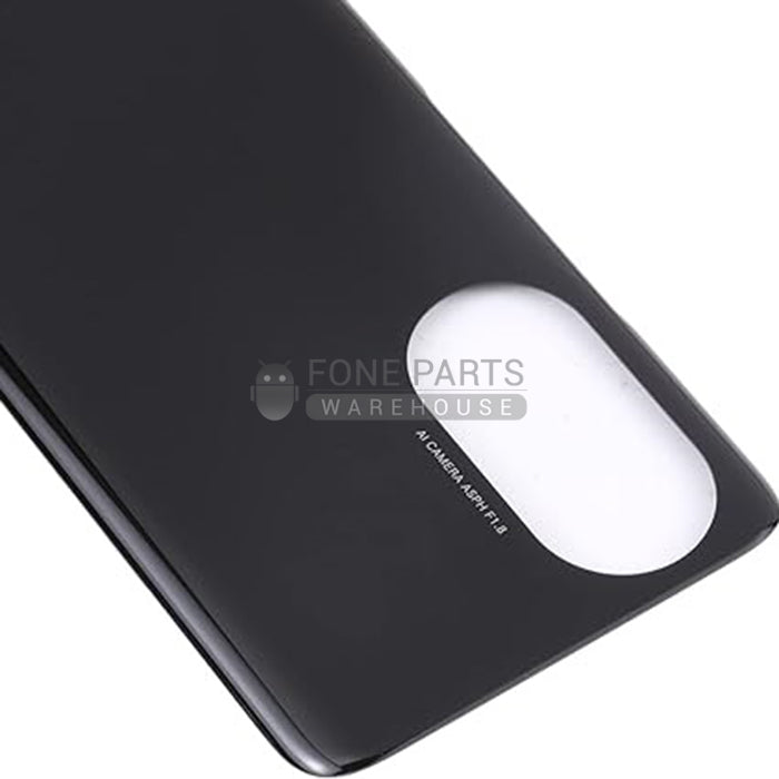 For Honor X7 Replacement Battery Back Cover With Sticker [Black]