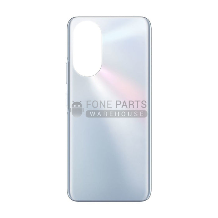 For Honor X7 Replacement Battery Back Cover With Sticker [Silver]