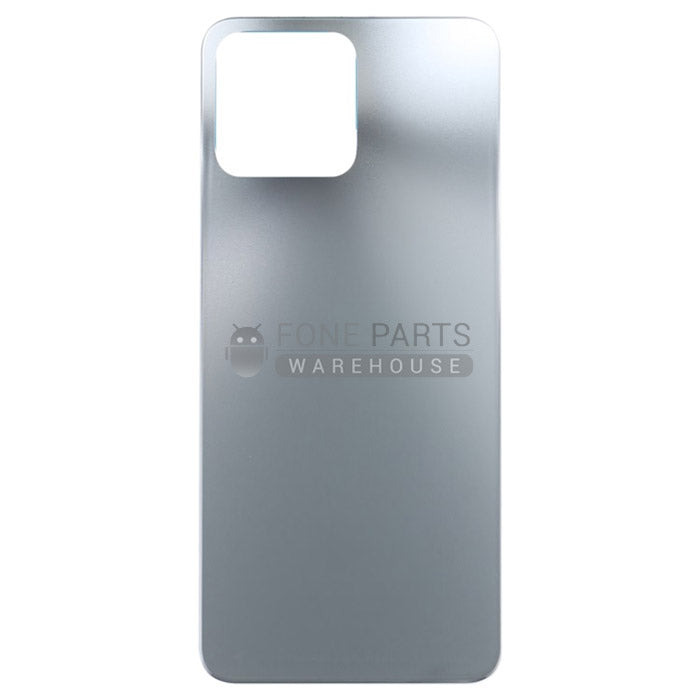 For Honor X8 Replacement Battery Back Cover With Sticker [Silver]