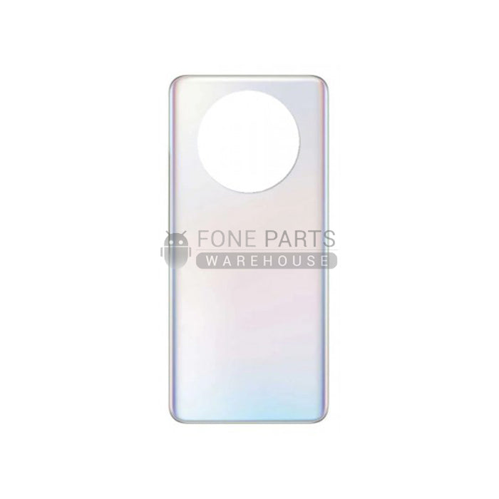 For Honor X9 Replacement Battery Back Cover With Sticker [Titanium Silver]