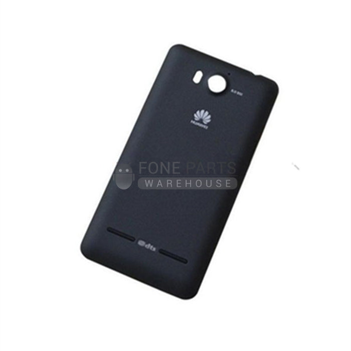 For Huawei G6/G6 Ascend Replacement Battery Back Cover With Sticker [Black]