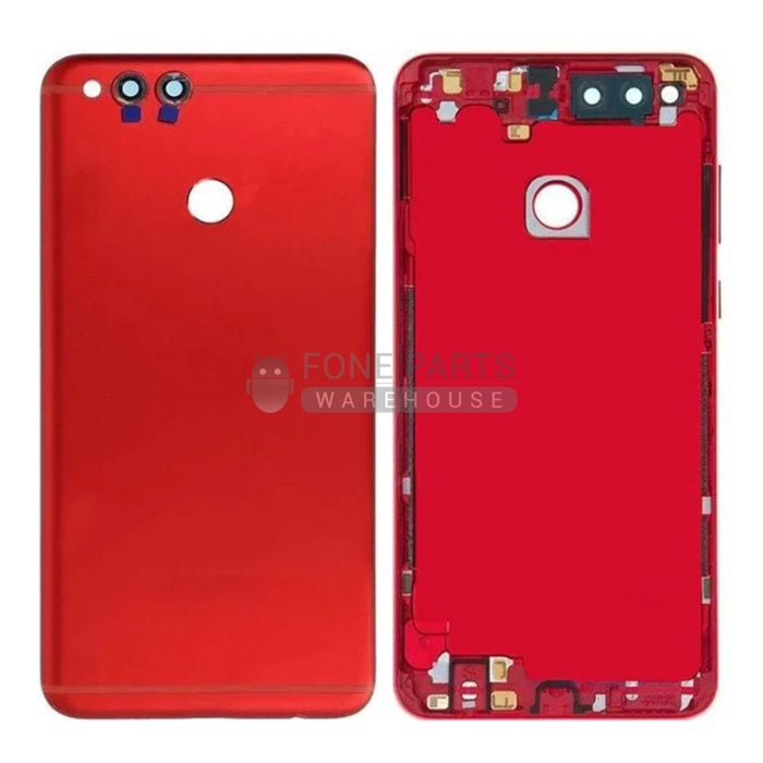 For Honor 7X Replacement Battery Back Cover [Red]