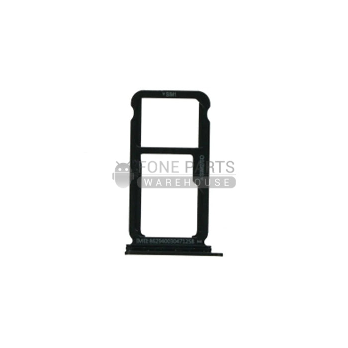 For Huawei P10 Plus Replacement Sim Card Tray Holder [Black]