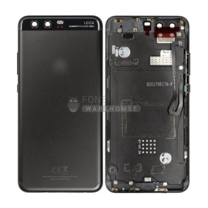 For Huawei P10 Replacement Battery Back Aluminum Housing Cover [Black]